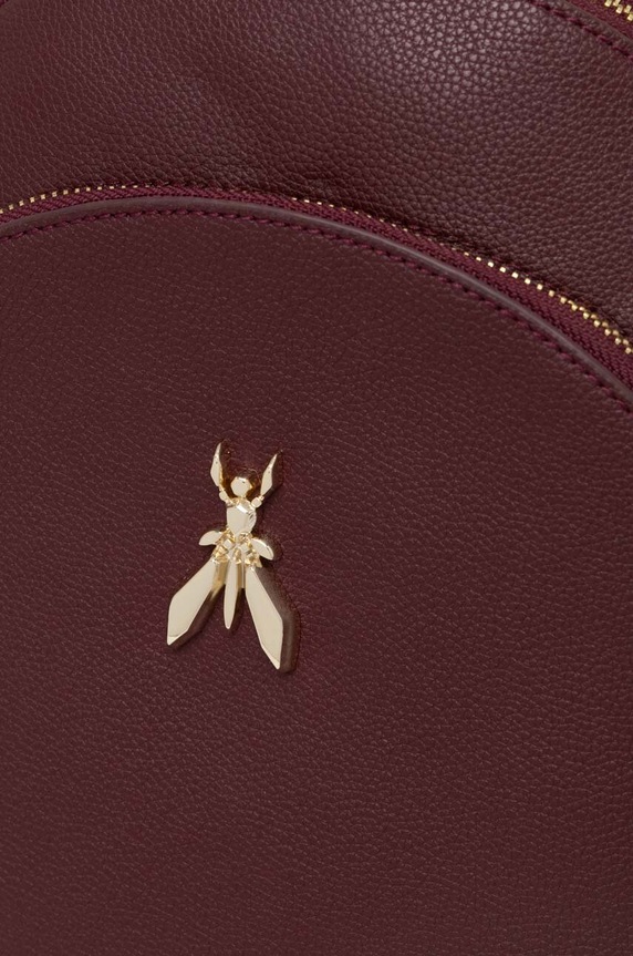 Аксессуары Кожаный рюкзак Patrizia Pepe CB0056.L001 бордо