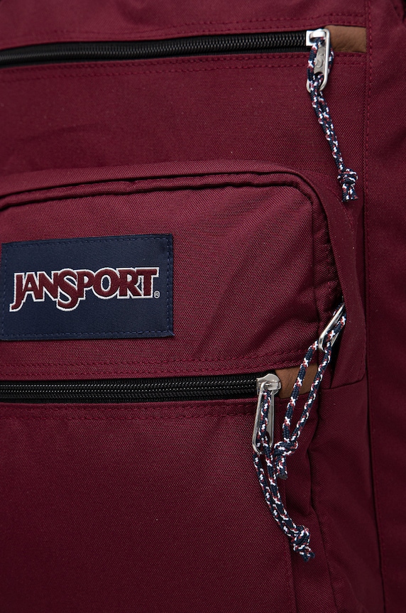 Akcesoria Jansport plecak EK0A5BAKN621 bordowy