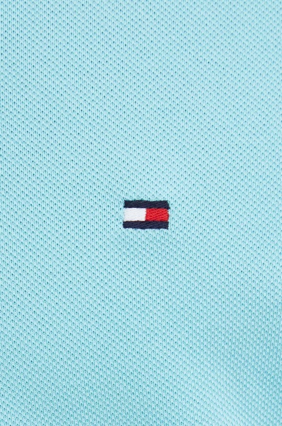 Tommy Hilfiger Tricou Polo MW0MW17770.PPYY turcoaz