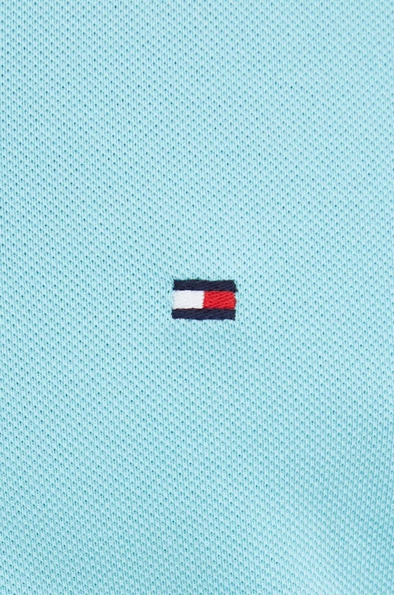 Tommy Hilfiger Tricou Polo MW0MW17770.PPYY turcoaz
