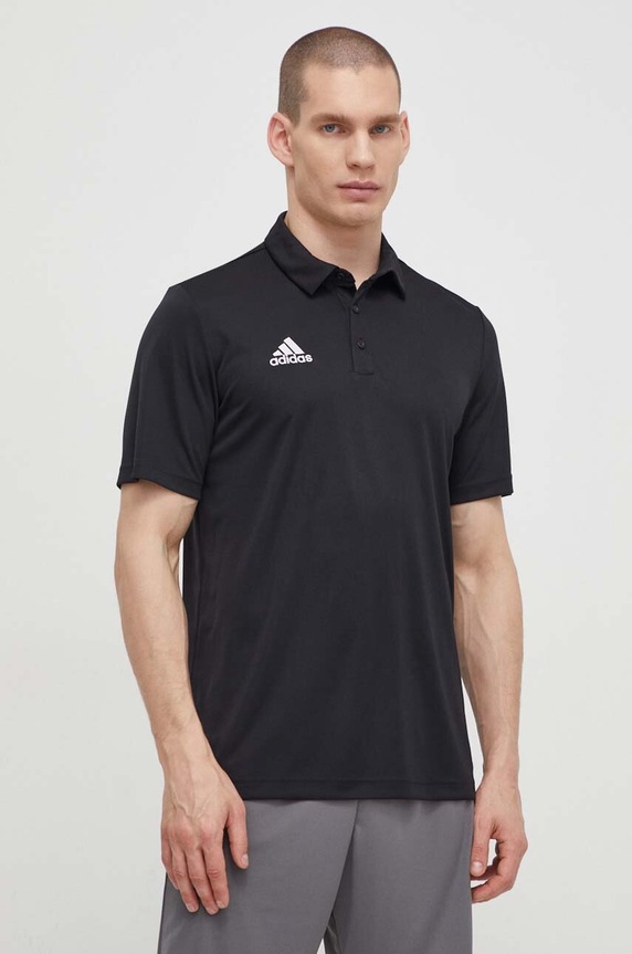 adidas Performance polo treningowe Entrada 22 regular czarny HB5328
