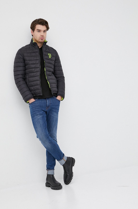 Karl Lagerfeld polo 500221.745022 500221.745022 czarny AA00