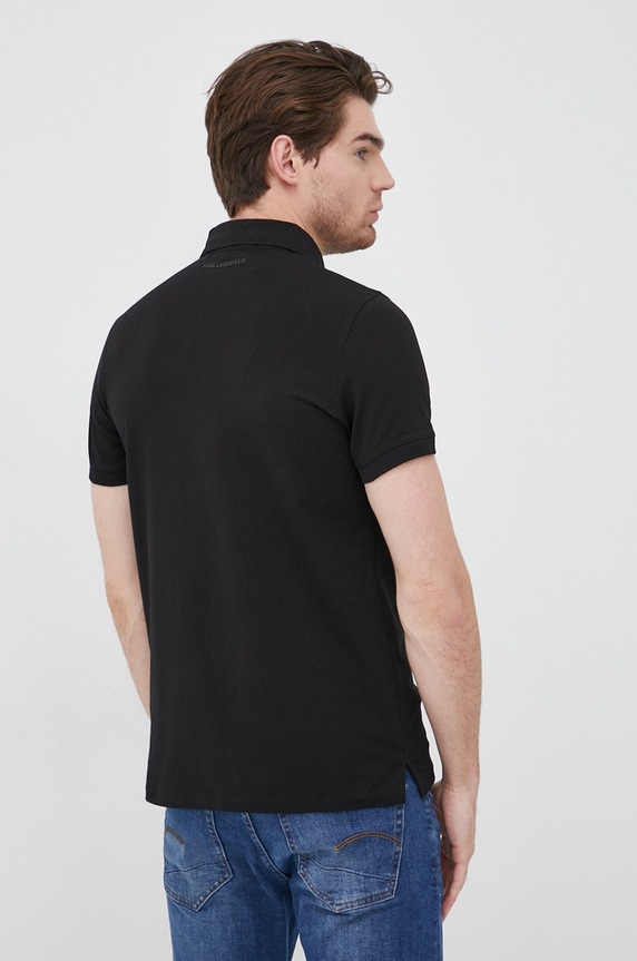 Odzież Karl Lagerfeld polo 500221.745022 500221.745022 czarny
