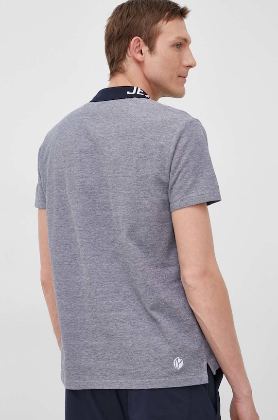 Ρούχα Βαμβακερό μπλουζάκι πόλο Pepe Jeans Fabrice D PM541827.596 σκούρο μπλε