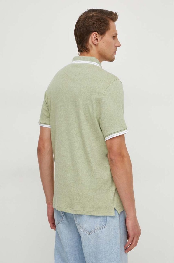 Odzież Michael Kors polo bawełniane CS2512720B zielony