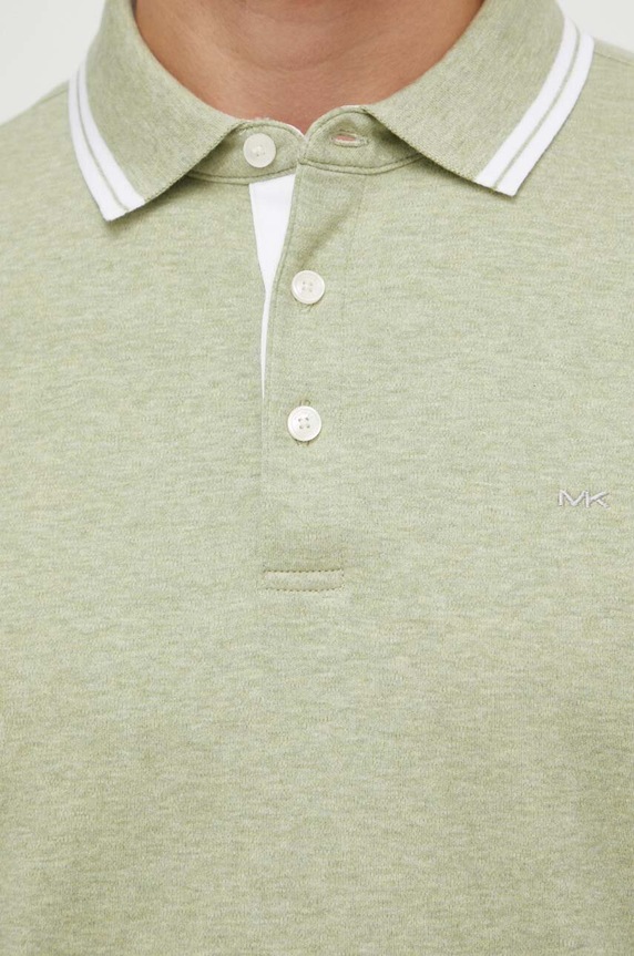 Michael Kors polo bawełniane CS2512720B zielony