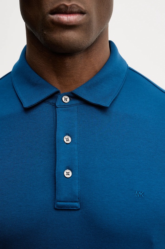 Michael Kors polo za muškarce od pamuka CS15073C93 plava