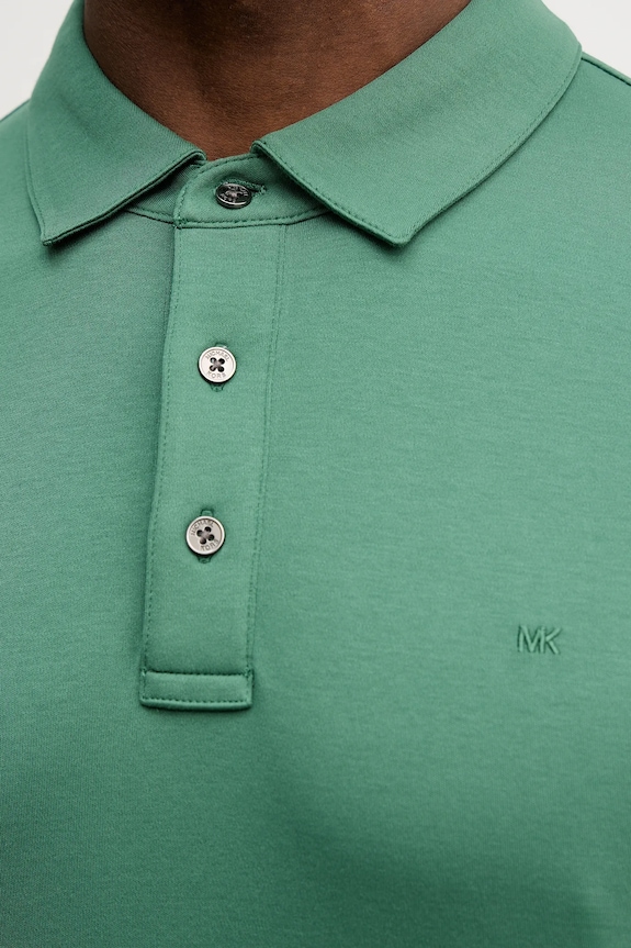Michael Kors polo za muškarce od pamuka CS15073C93 zelena
