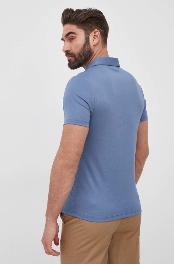 Ruházat Michael Kors póló férfi pamut CS15073C93 kék