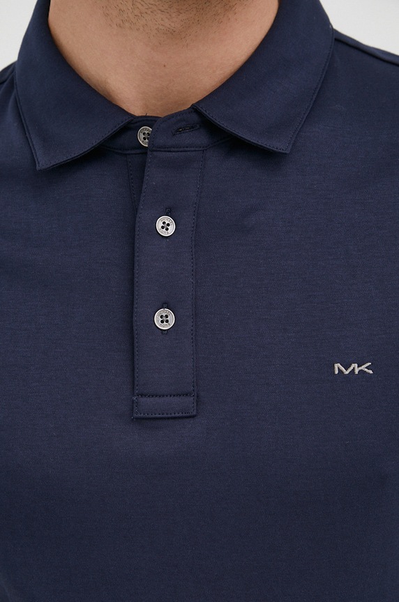 Michael Kors polo bawełniane CB95FGVC93 CB95FGVC93 granatowy