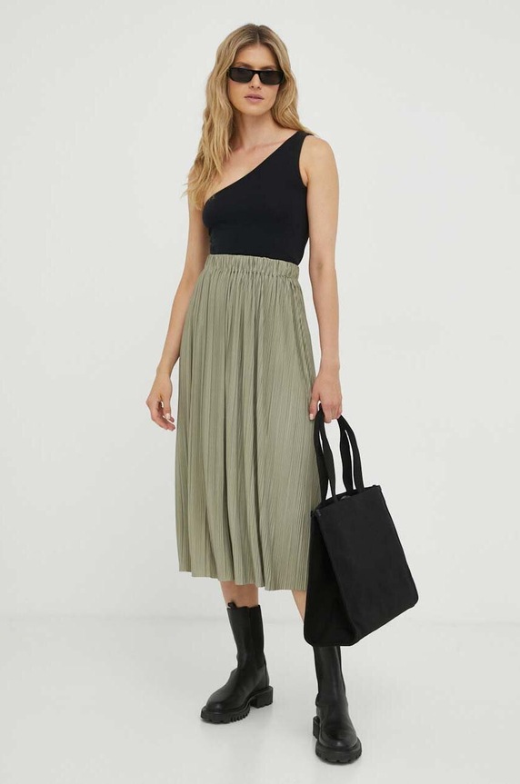 Samsoe szoknya Uma F18303206 zöld AW24