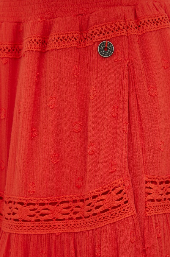 Superdry spódnica pomarańczowy W7210218A.5OO