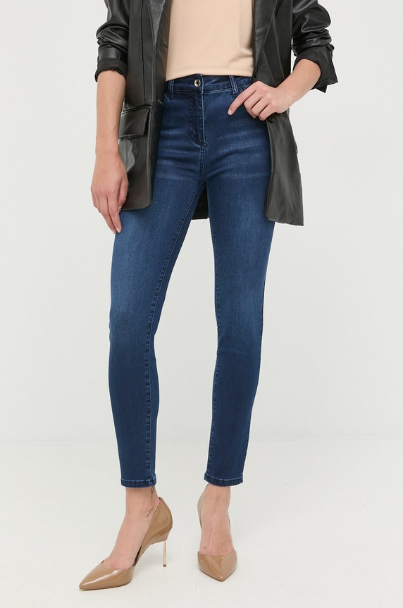 Patrizia Pepe jeansy granatowy CP0509.D1HIB