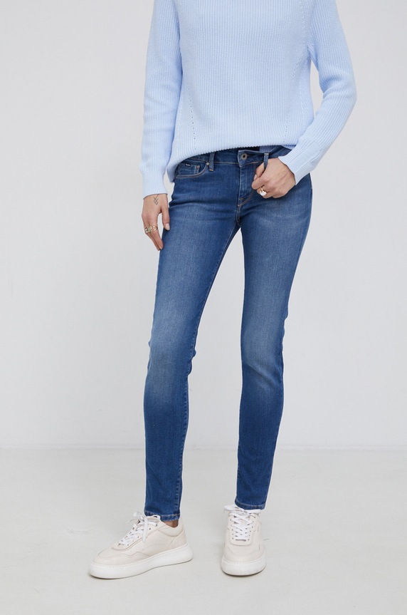 Pepe Jeans jeansy SOHO niebieski PL204174Z63.000