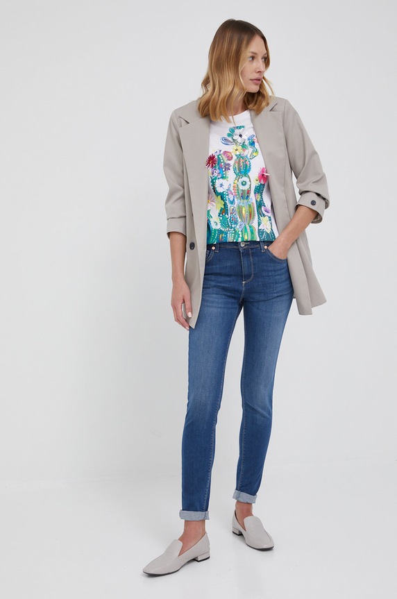 United Colors of Benetton jeansy Liv 4NF1574K5.902. niebieski AA00