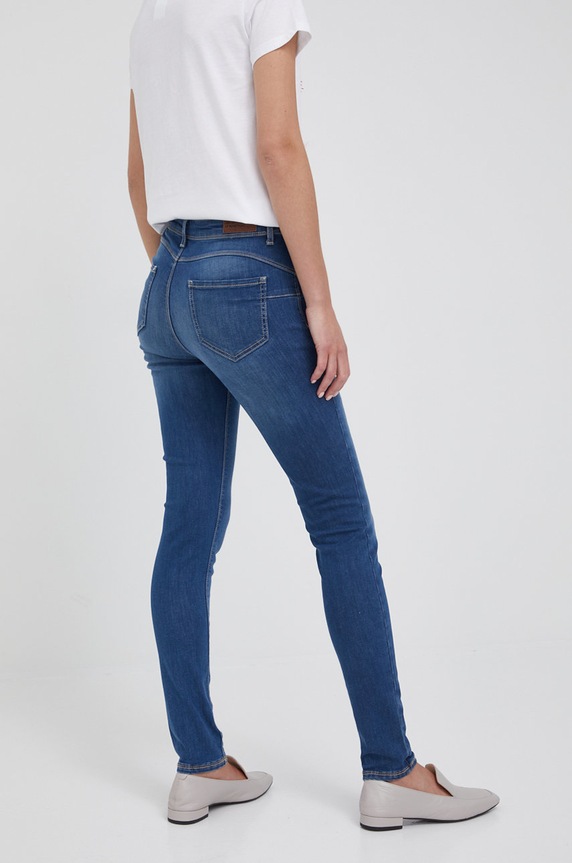 Odzież United Colors of Benetton jeansy Liv 4NF1574K5.902. niebieski