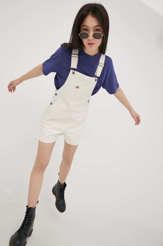 Dickies ogrodniczki DK0A4XPTC43 beżowy SS25