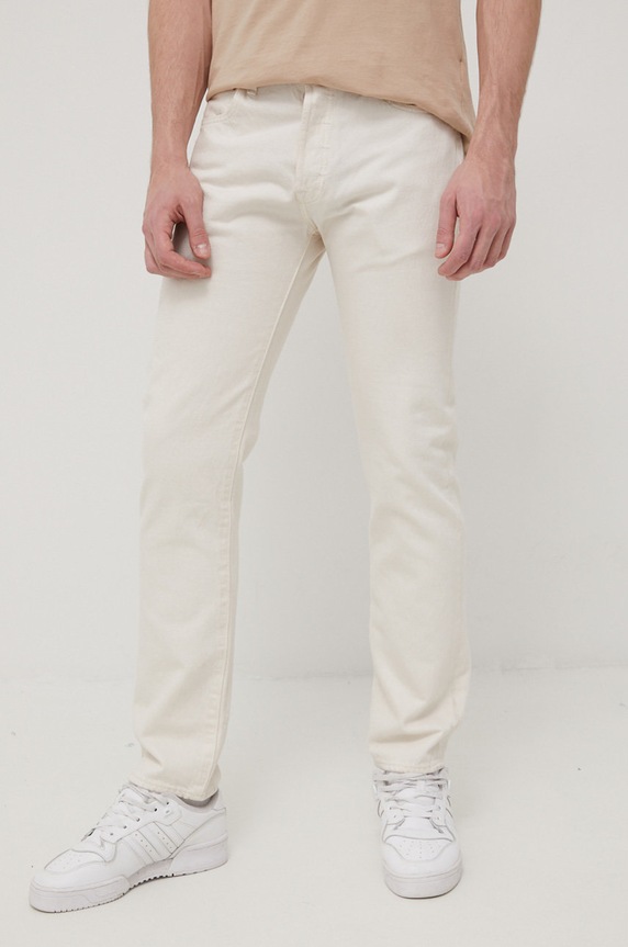 Τζιν παντελόνι Levi's 501 Original μπεζ 00501.3279