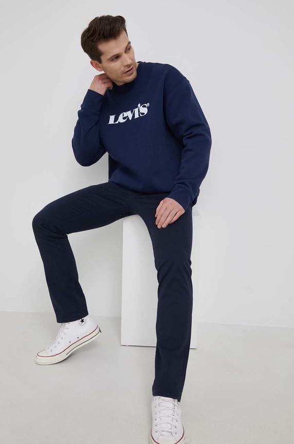Levi's spodnie 511 04511.4432 granatowy AW24