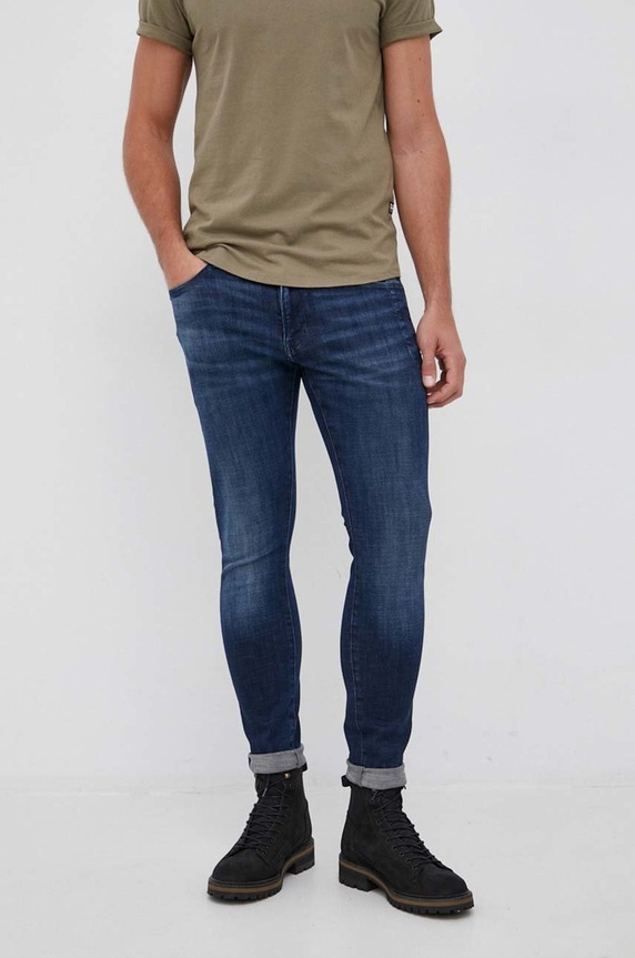 G-Star - Jeansy Lancet D17235.C051 granatowy D17235.C051