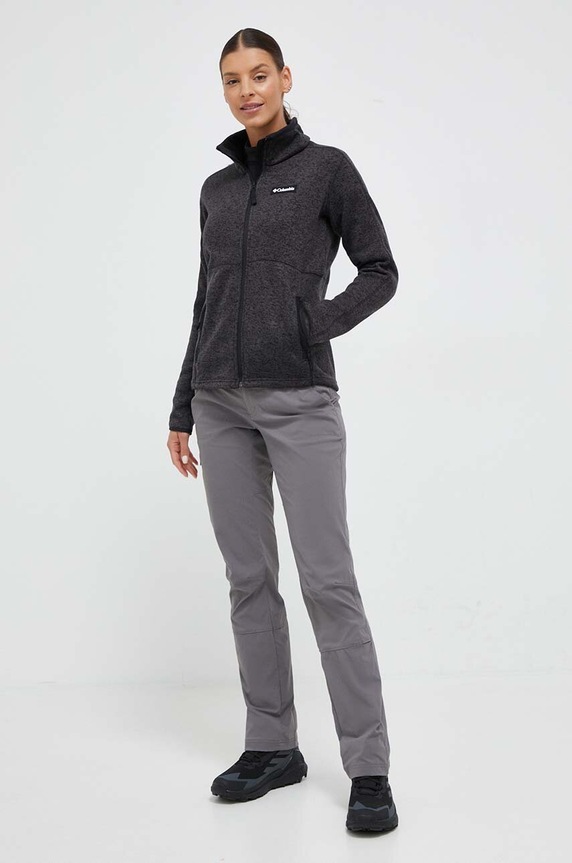 Columbia spodnie outdoorowe Saturday Trail 2016661 szary SS24