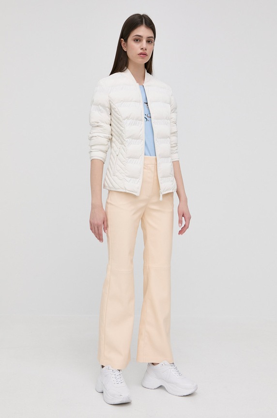 Pinko spodnie 1G1705.7105 beżowy SS22