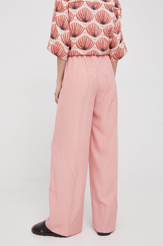 Îmbrăcăminte Sisley pantaloni 48J6LF012.1N2 roz