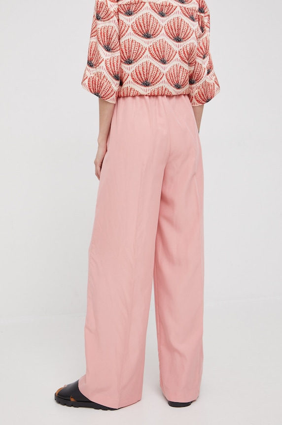 Îmbrăcăminte Sisley pantaloni 48J6LF012.1N2 roz