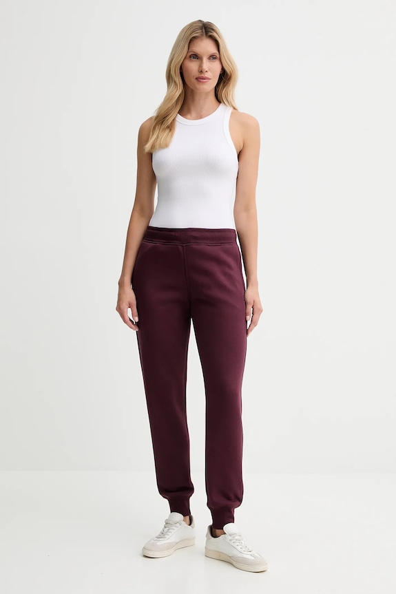 G-Star Raw pantaloni de trening Premium core 2.0 D21320.C235 burgundia AW25