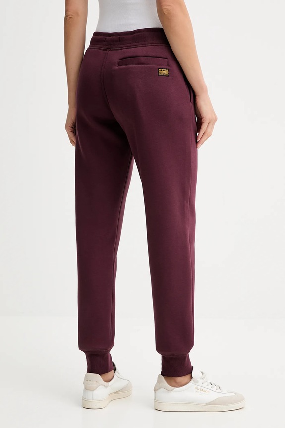 Îmbrăcăminte G-Star Raw pantaloni de trening Premium core 2.0 D21320.C235 burgundia