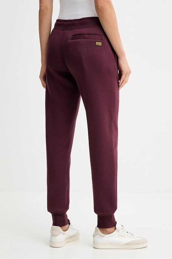 Îmbrăcăminte G-Star Raw pantaloni de trening Premium core 2.0 D21320.C235 burgundia