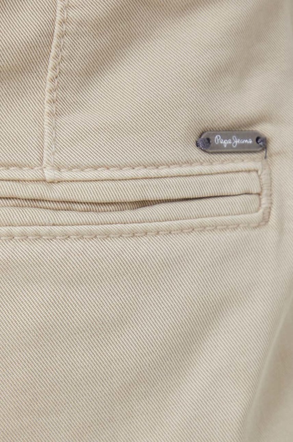 Pepe Jeans spodnie Crusade beżowy PL211549YC6.836