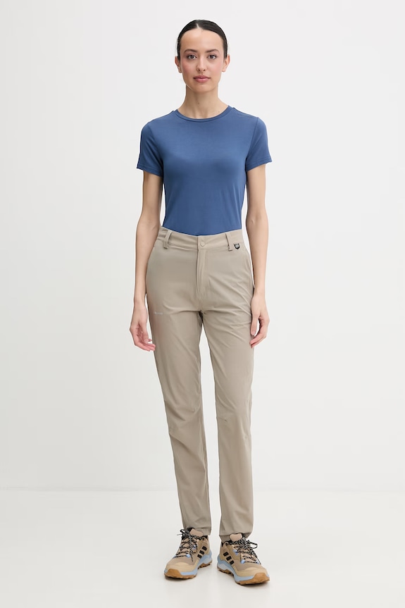 Viking παντελόνι πεζοπορίας γυναικείο Expander Ultralight 900.24.2499 μπεζ SS26