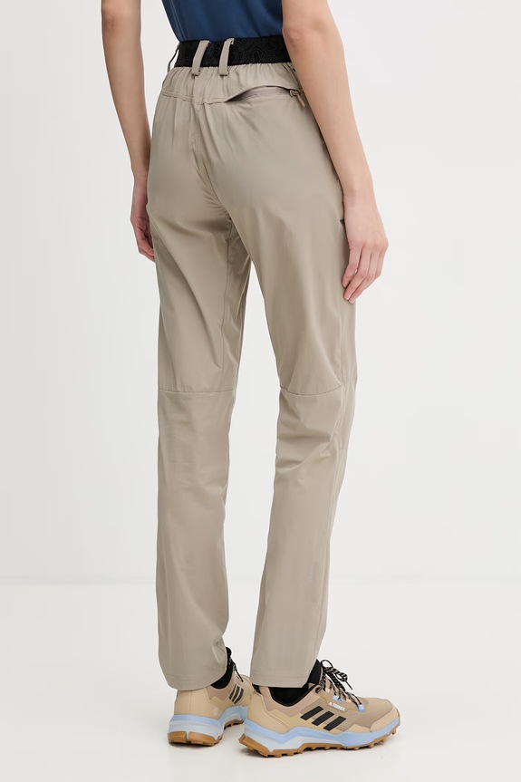 Ρούχα Viking παντελόνι πεζοπορίας γυναικείο Expander Ultralight 900.24.2499 μπεζ