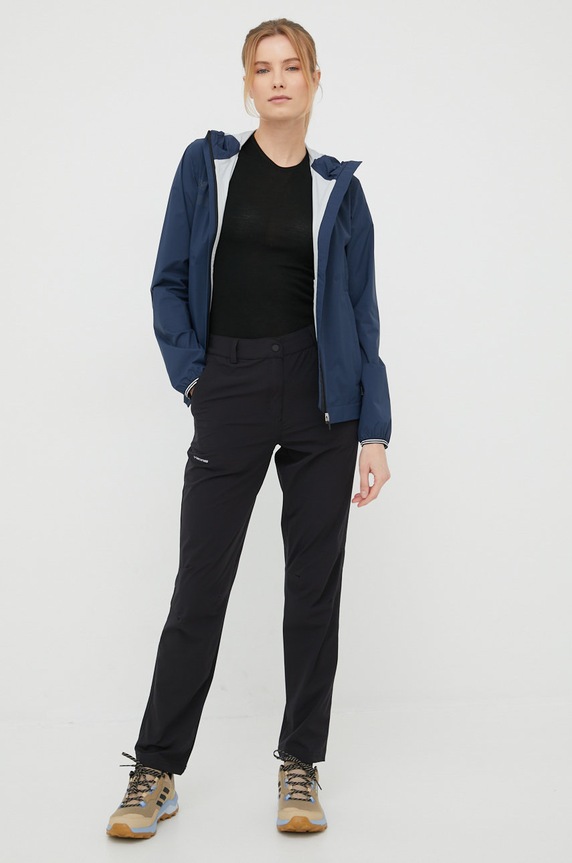 Viking Παντελόνι πεζοπορίας γυναικείο Expander Ultralight 900.24.2499 μαύρο SS26