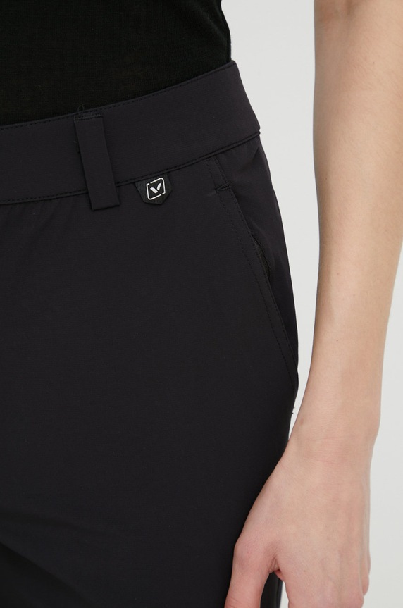 Viking Παντελόνι πεζοπορίας γυναικείο Expander Ultralight μαύρο 900.24.2499