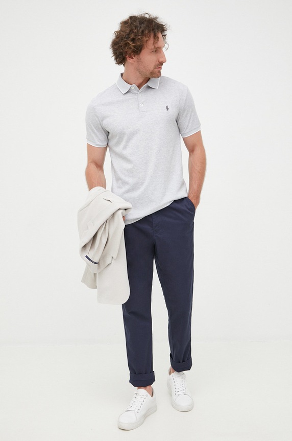 Polo Ralph Lauren spodnie 710740566018 710740566018 granatowy SS22