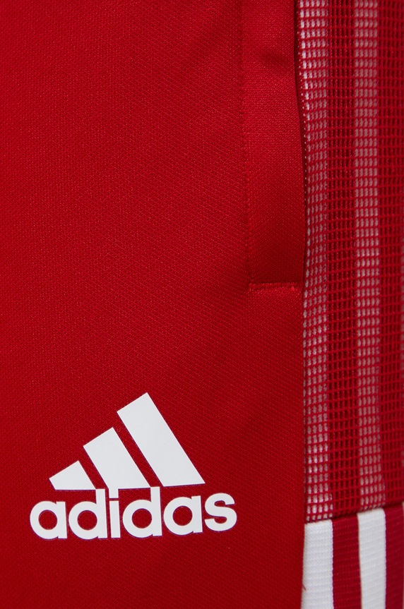 Hlače za vadbo adidas Performance GJ9869 rdeča SS22