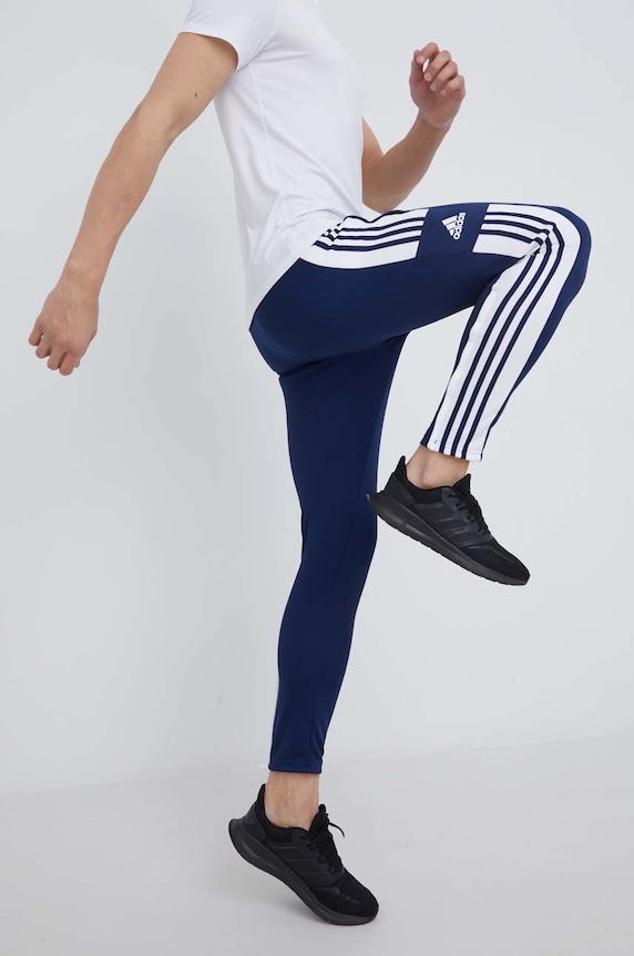 adidas Performance spodnie treningowe Squadra 21 HC6273 dzianina granatowy HC6273