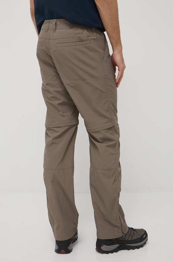 Oblečení Outdoorové kalhoty Jack Wolfskin Canyon Zip Off 1504191.5116 hnědá