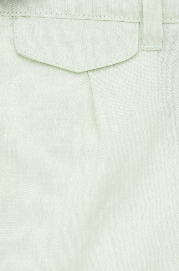 Drykorn pantaloni scurti din in verde 40556.126014.2802