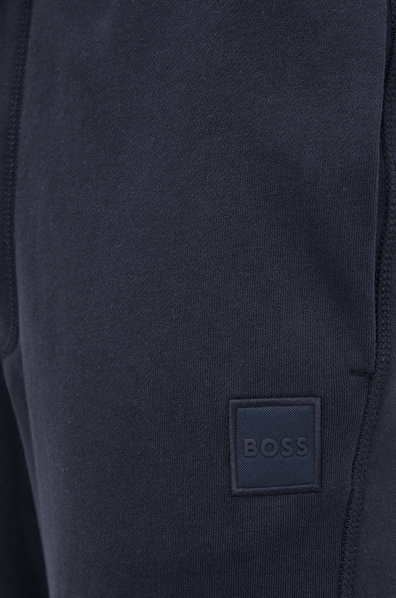 Bavlněné tepláky BOSS Casual 50468448 námořnická modř AA00