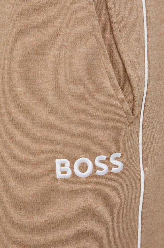 BOSS nadrág otthoni viseletre bézs 50469710