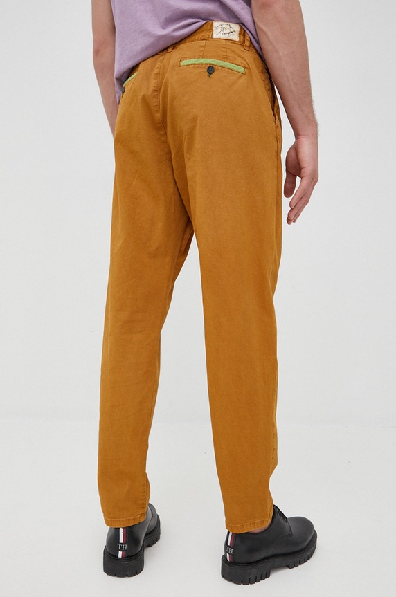 Îmbrăcăminte Desigual pantaloni 22SMPW08 galben