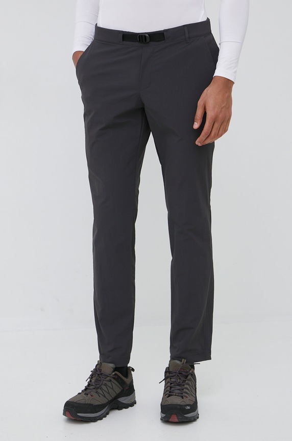 Helly Hansen spodnie outdoorowe Campfire 2.0 tkanina szary 62713