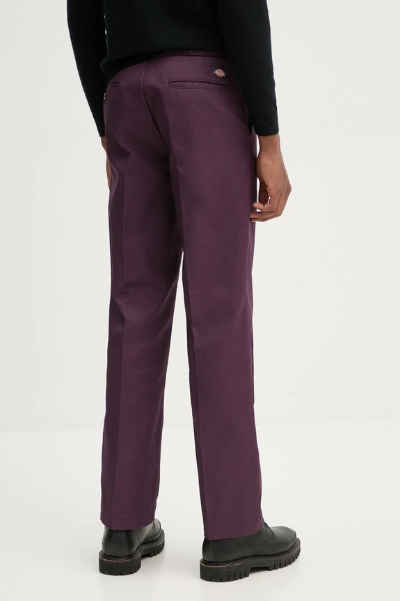 Odzież Dickies spodnie 874 DK0A4XK6BLK fioletowy