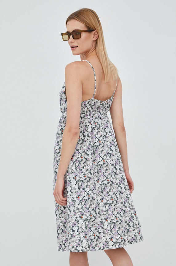 Odzież Vero Moda sukienka bawełniana 10260727.DesertSage szary