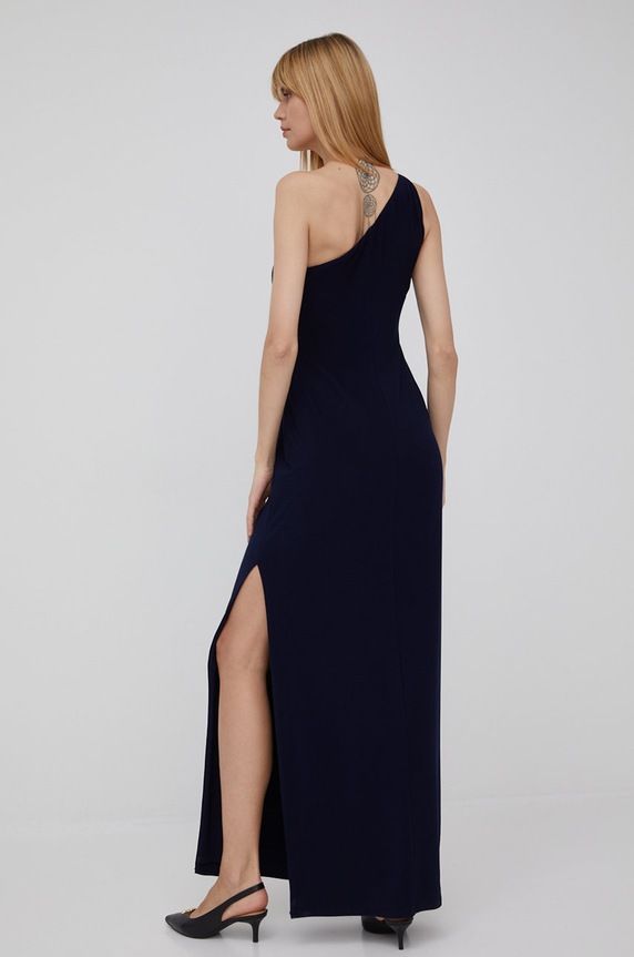 Oblačila Obleka Lauren Ralph Lauren 253751483001 mornarsko modra
