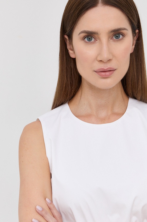 Red Valentino sukienka XR0VAEL00VU biały