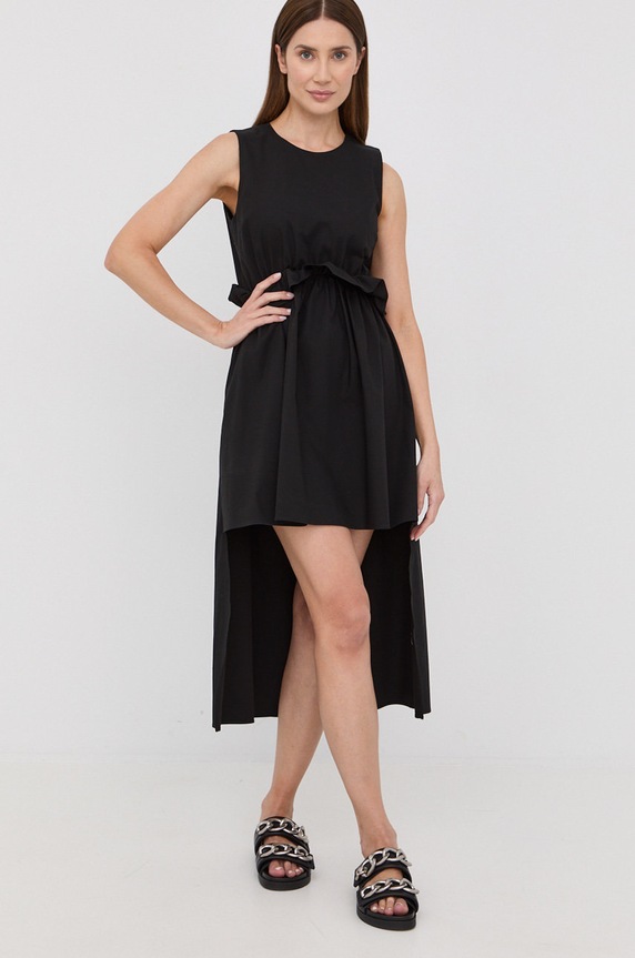Red Valentino sukienka czarny XR0VAEL00VU